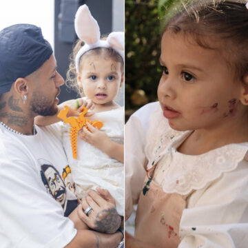 Aos dois anos, filha de Neymar fará primeira viagem internacional com a mãe