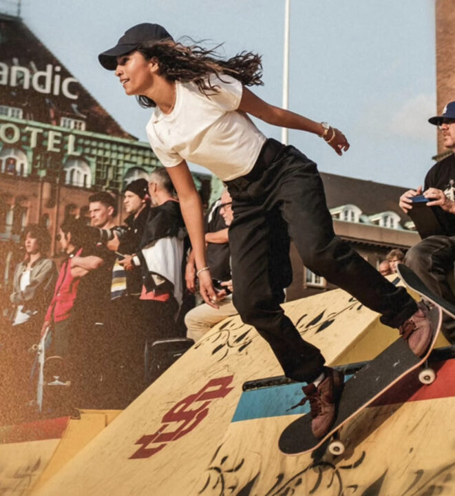 Aos 18 anos, Rayssa Leal apoia projeto que incentiva meninas a praticarem skate no Nordeste