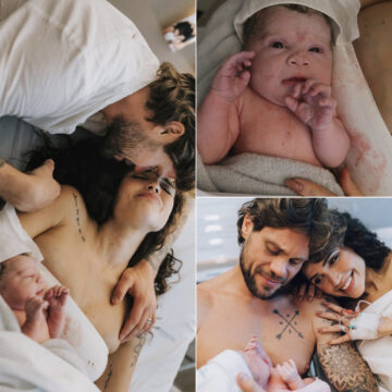 Paula Amorim e Breno Simões divulgam primeiras fotos da filha Marina; veja