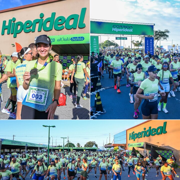 Grupo Hiperideal promove segunda edição de corrida em Feira de Santana; veja fotos