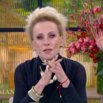 Ana Maria Braga chora ao anunciar ao vivo morte de amigo próximo