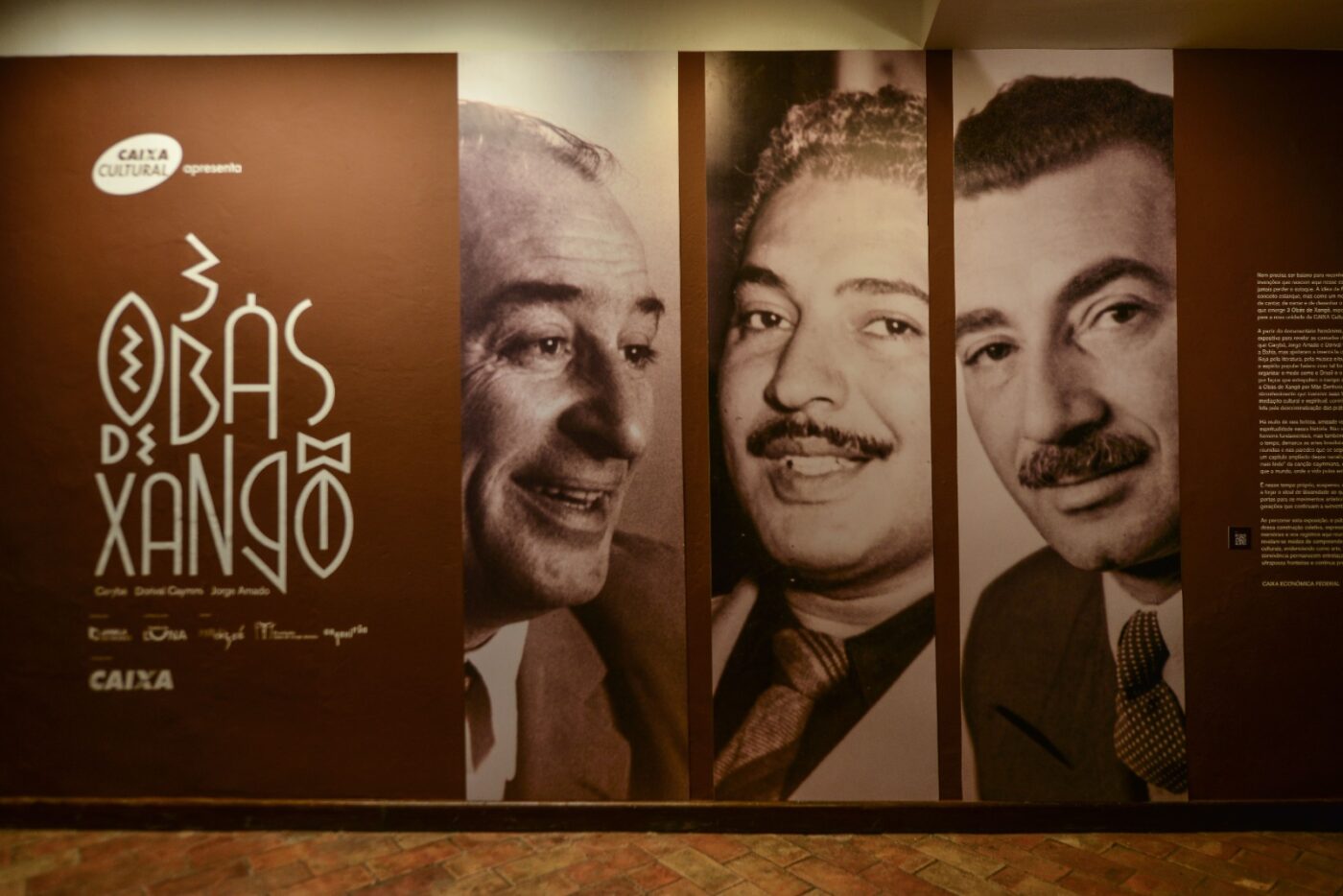 Exposição gratuita em Salvador celebra Jorge Amado, Carybé e Dorival Caymmi