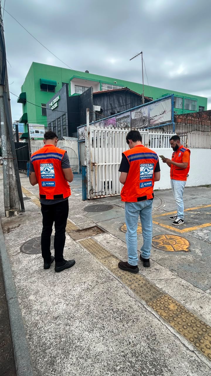 Defesa Civil vistoria circuito do desfile de 7 de Setembro em Salvador