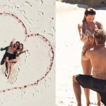 Alessandra Ambrósio fica noiva durante viagem: ‘Eu escolheria você nesta vida e em todas as outras’