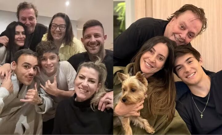 Fábio Jr. reúne filhos no Dia dos Pais, mas ausência de Fiuk chama atenção