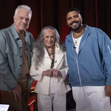 Maria Bethânia e Paulo Vieira participam do ‘Conversa com Bial’ nesta terça-feira