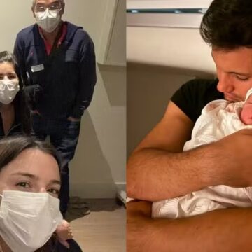 Alice Wegmann celebra nascimento da primeira sobrinha, Sophia: ‘Chegou’