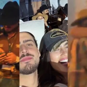 Após treta com Ana Castela, Jon Vlogs troca beijos com modelo internacional em Barretos