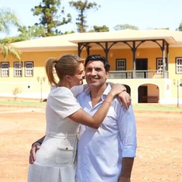 Vila italiana, jardim e restauração: como fazenda de 180 anos está sendo preparada para o casamento de Edu Guedes e Ana Hickmann