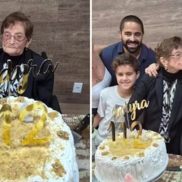Aos 112 anos, Jandyra Faria revela segredo da vida longa: ‘Dançar forró ajuda’