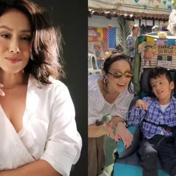 ‘Quem ama cuida’: Yohama Eshima fala da doença rara do filho e da união com homem 35 anos mais velho