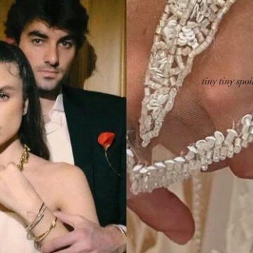 Giulia Be revela detalhe do vestido de noiva antes de casamento com herdeiro Kennedy