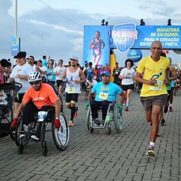Aos 60 anos, atleta PCD encara maratona de 42 km em Salvador após passar um ano no hospital
