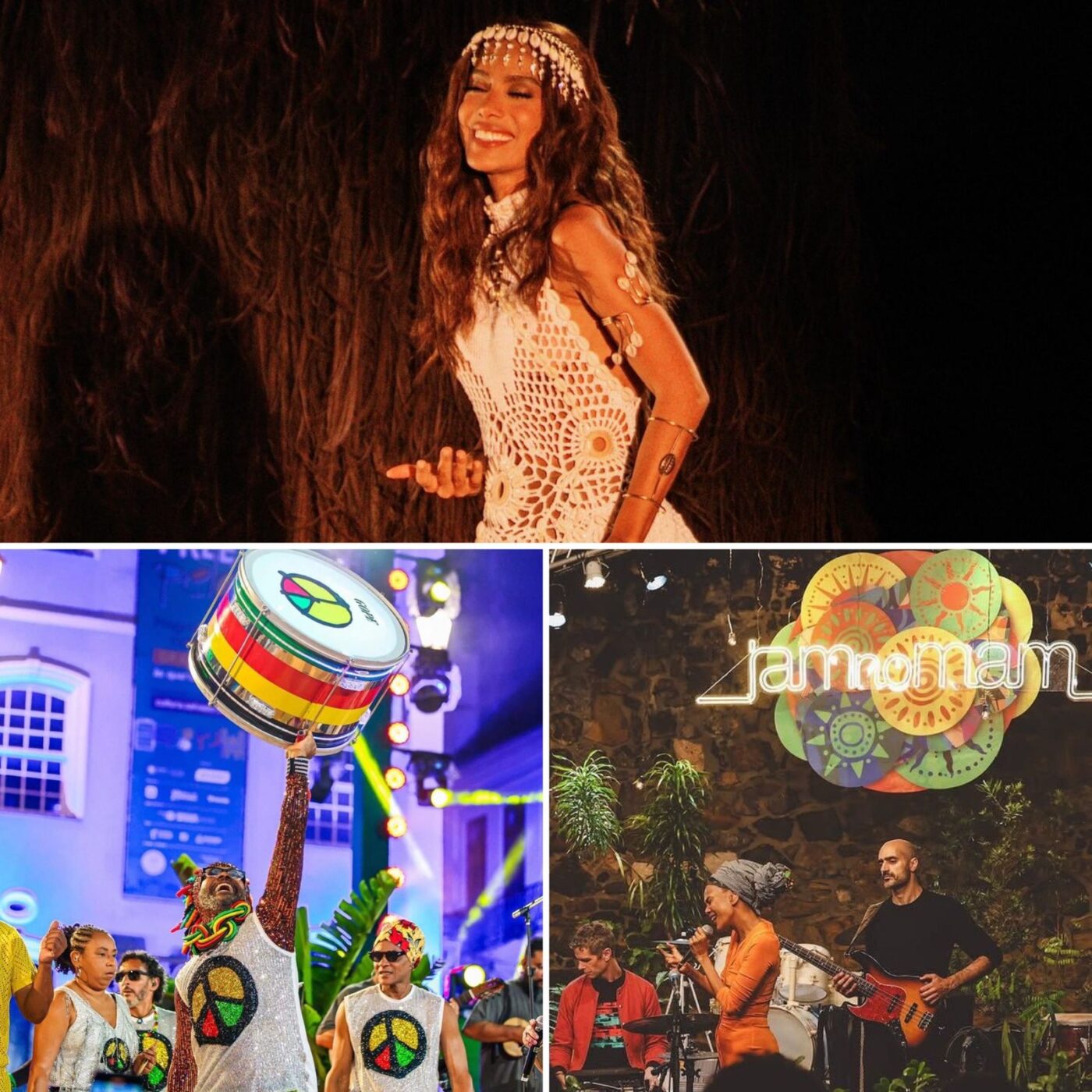 Anitta, JAM no MAM, Ensaio do Olodum e mais movimentam Salvador neste fim de semana; confira a agenda cultural