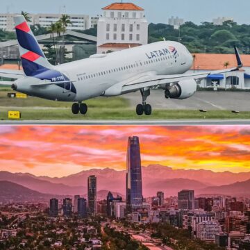 Latam anuncia voos diretos entre Salvador e Santiago a partir de 2027