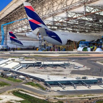Exclusivo! Salvador ganha novo centro de manutenção de aviões da Latam