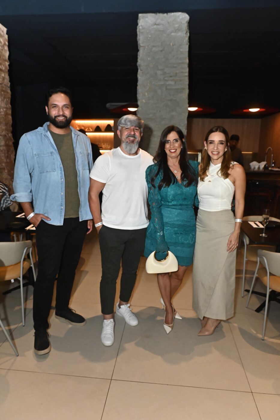 Rodrigo Dantas, Frank Caramelo, Fernanda Bahia e Paula Riserio