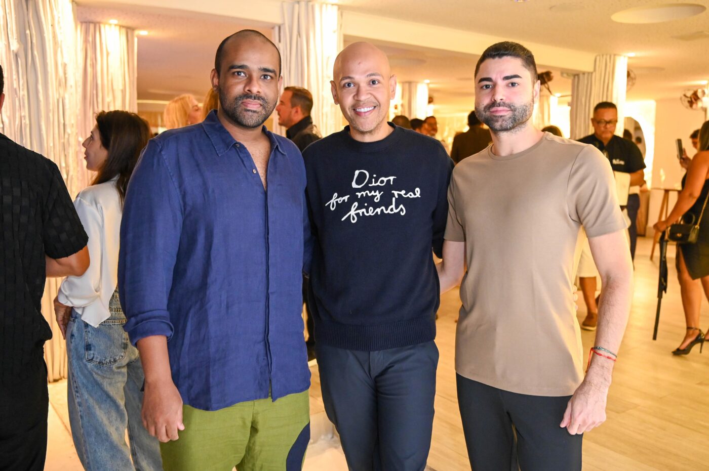 Rodrigo Souza, Marcos Grave e César Vivas