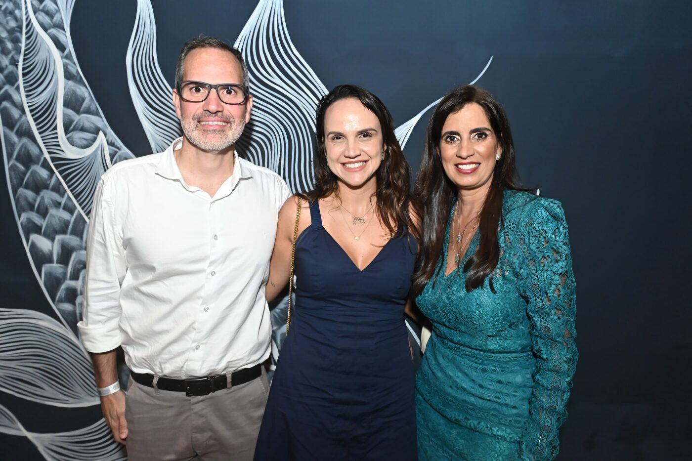 Hassan Luedy, Ana Luzia e Fernanda Bahia