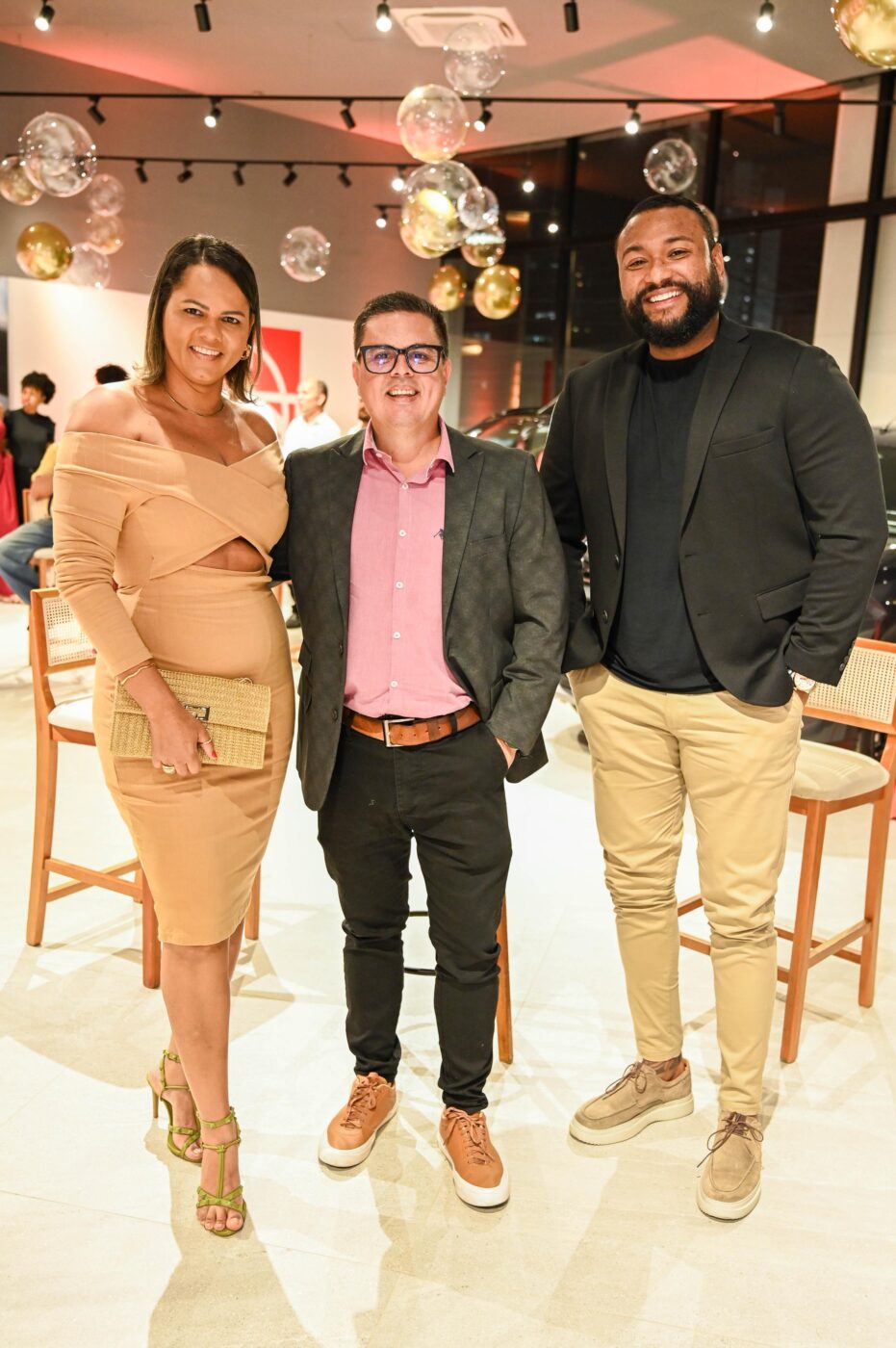 Fran Oliveira, Fernando Palmeira e Geovani Marinho