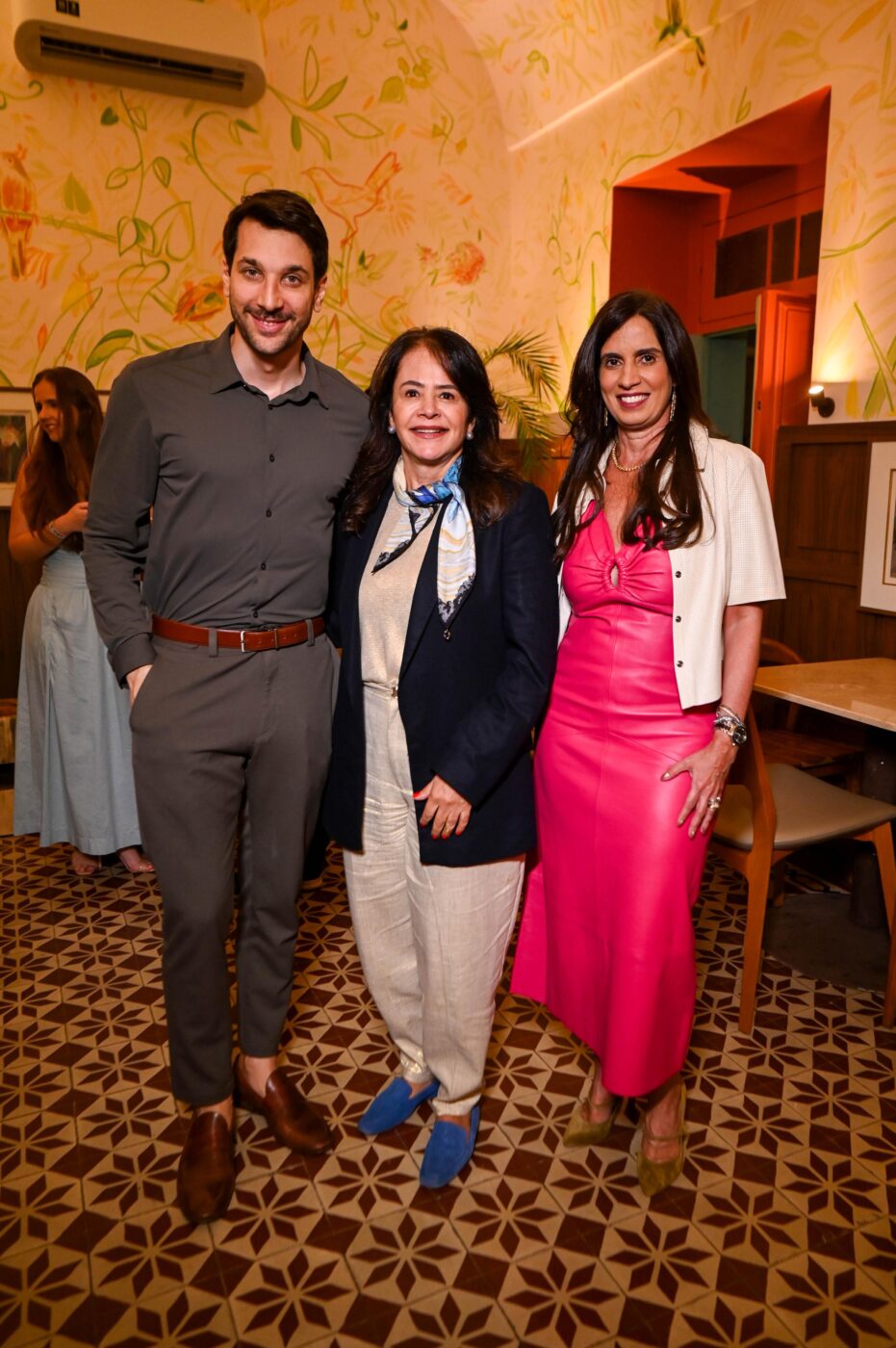 Pedro Chezzi, Magali Santana e Fernanda Bahia