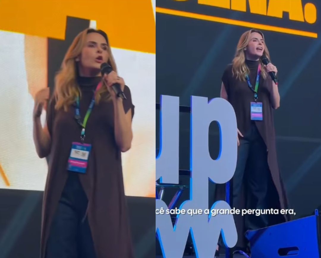 Ana Paula Renault é criticada após palestra em evento de empreendedorismo viralizar: ‘Virou coach?’