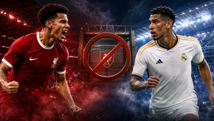Liverpool não poderá receber o Real Madrid em Anfield na Champions; entenda a regra da UEFA