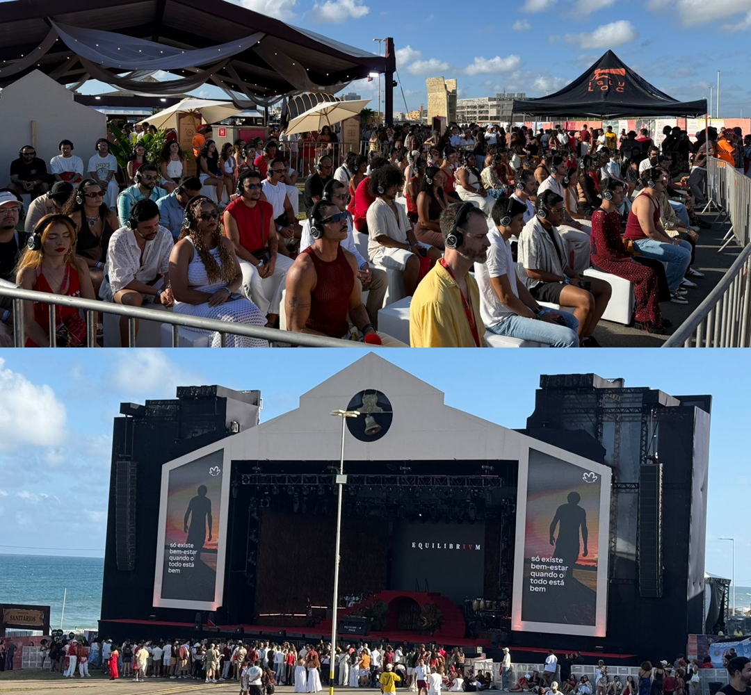 Fãs de Anitta chegam cedo para show da cantora na Orla de Salvador; veja fotos