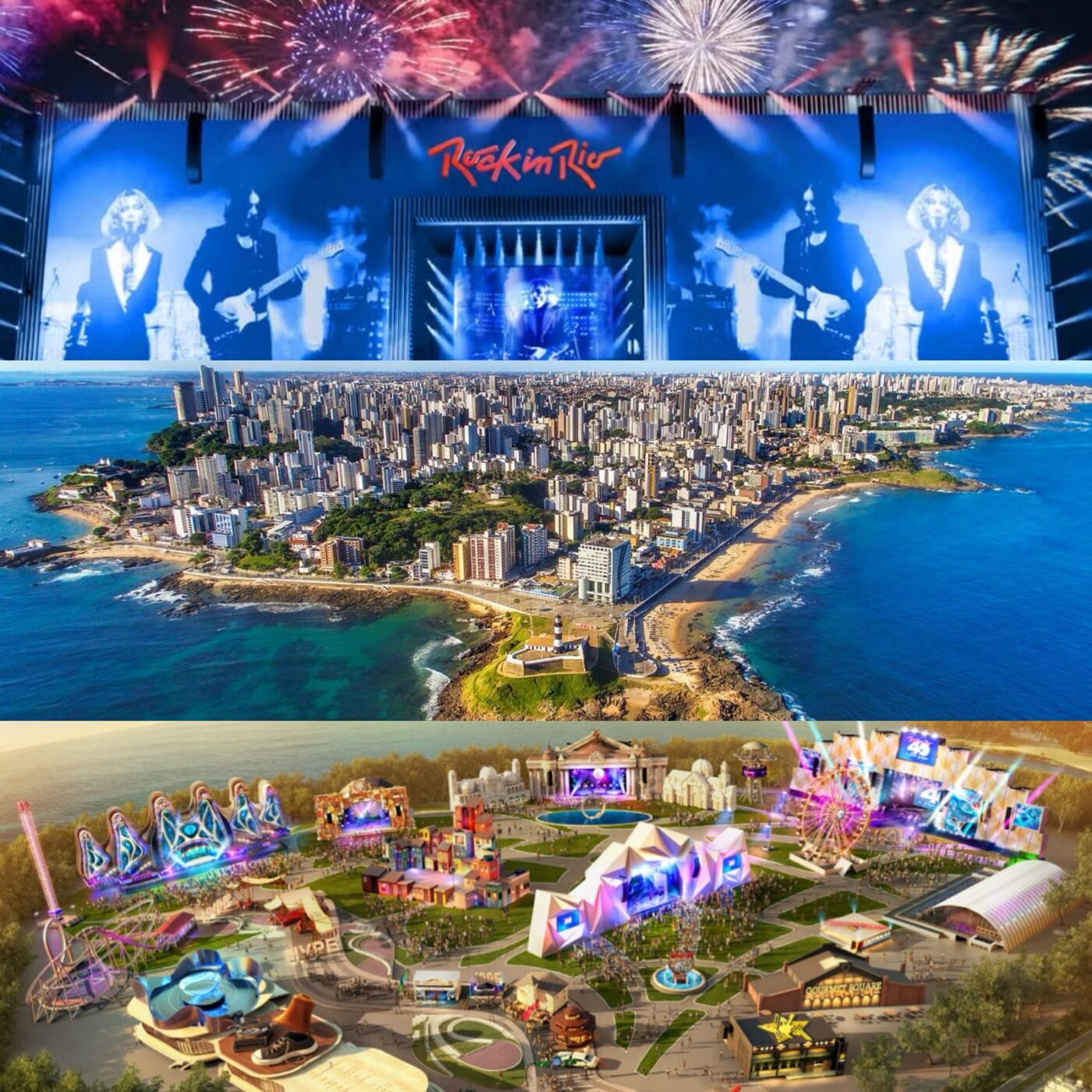Salvador está entre as cidades que mais buscam voos para o Rio durante o Rock in Rio
