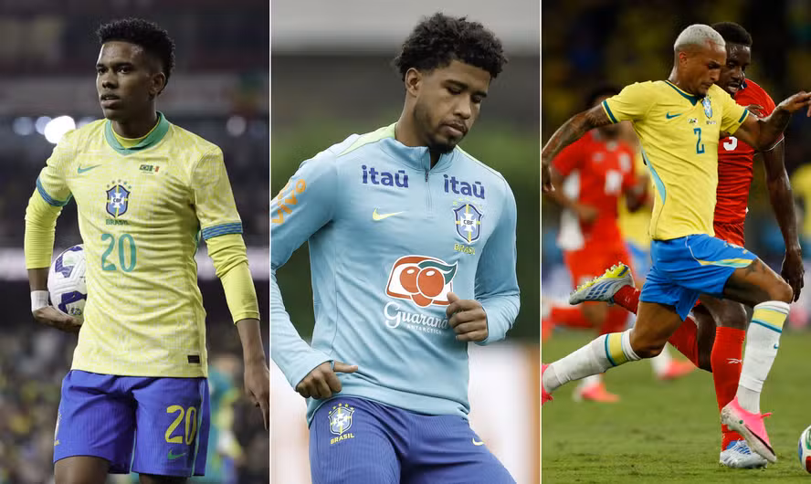 Fifa aponta 10 jovens brasileiros que podem liderar a Seleção na Copa de 2030