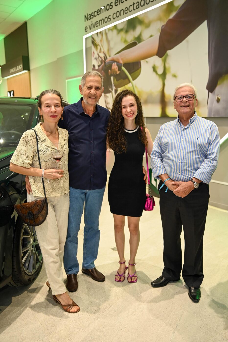 Samara, Luís, Katherine Zuanny e João Batista Souza
