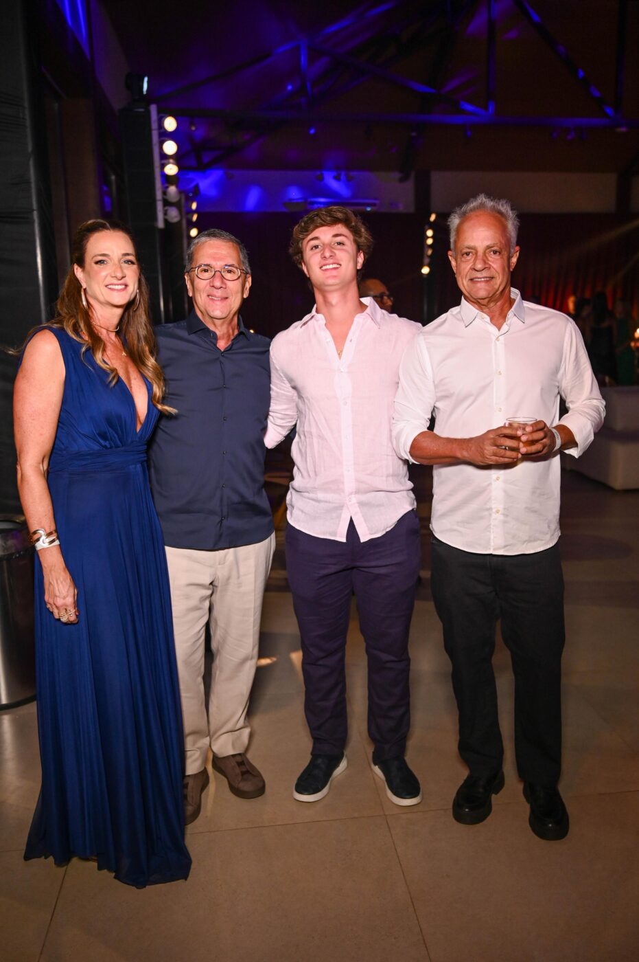 Daniela Costa, Luís, João Siqueira  e Eduardo Gallinaro