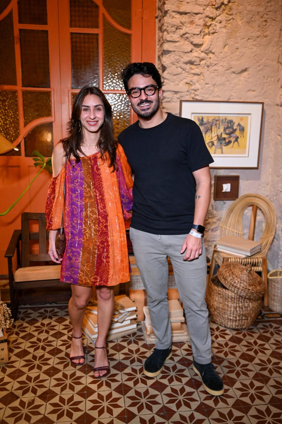 Hila Lôbo e Dan Mascarenhas