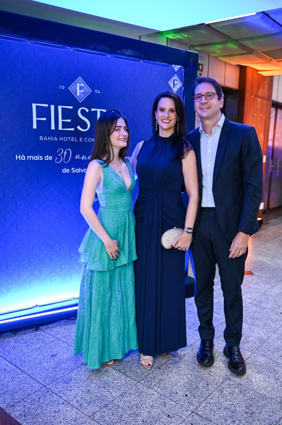 Nina Pinheiro, Leila Pinheiro e Fernando Daltro