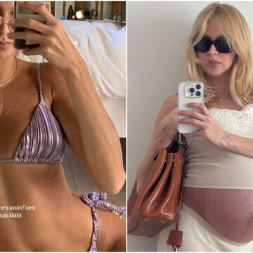 Filha de Xuxa impressiona ao mostrar mudança no umbigo durante gravidez: “Nem reconheço mais”