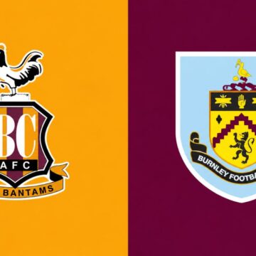 Bradford x Burnley, onde assistir ao vivo pela Copa da Liga Inglesa em duelo por vaga na terceira fase