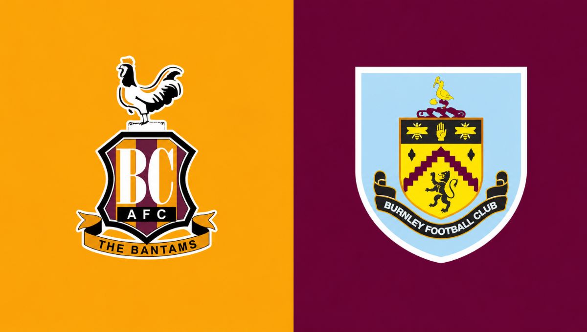 Bradford x Burnley, onde assistir ao vivo pela Copa da Liga Inglesa em duelo por vaga na terceira fase