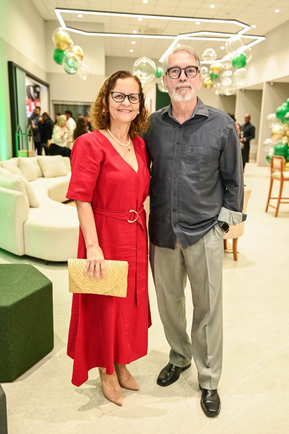 Silvana Machado e Américo Machado Filho