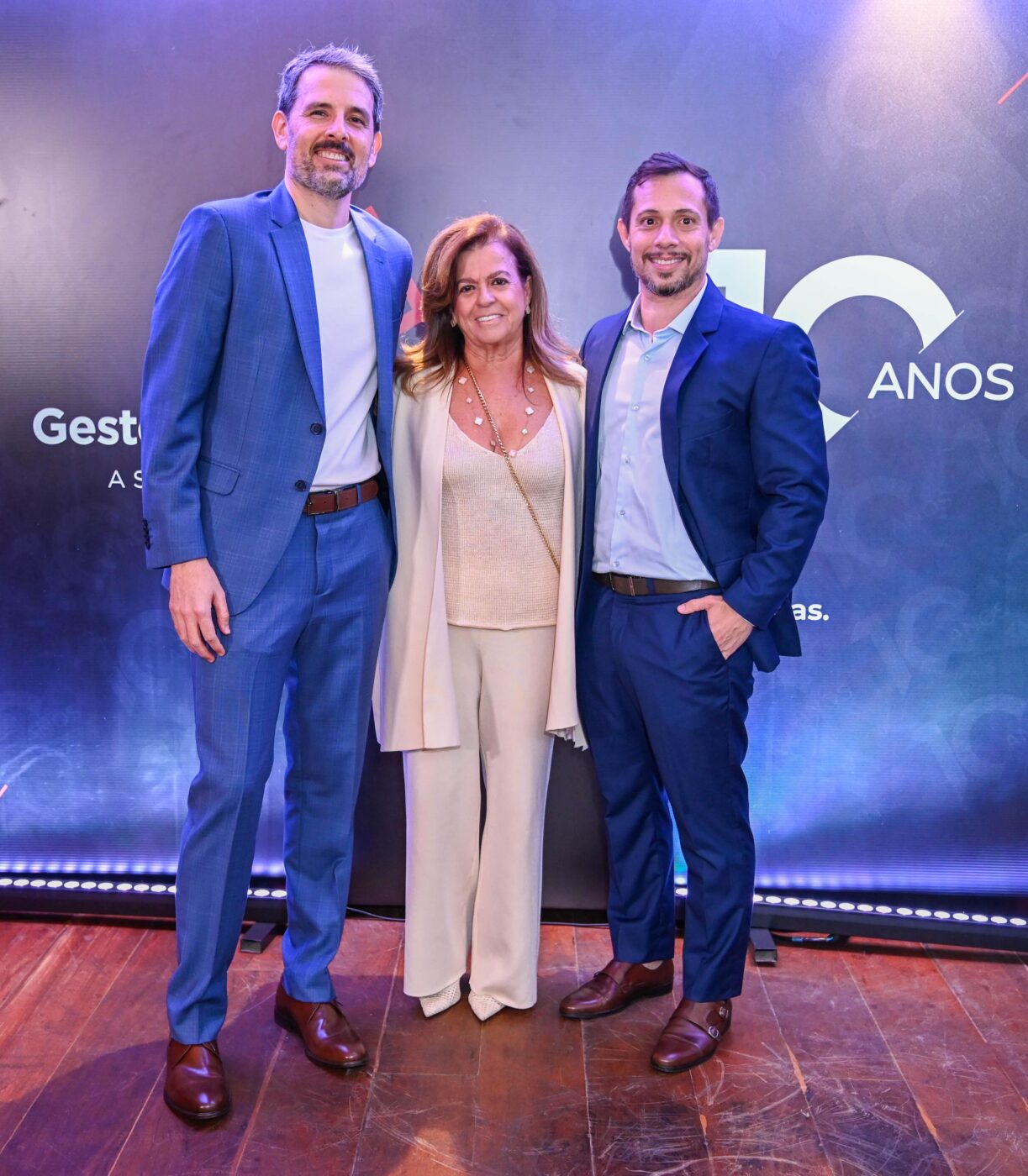 Ricardo Gesteira, Amélia Garcez e André Fialho