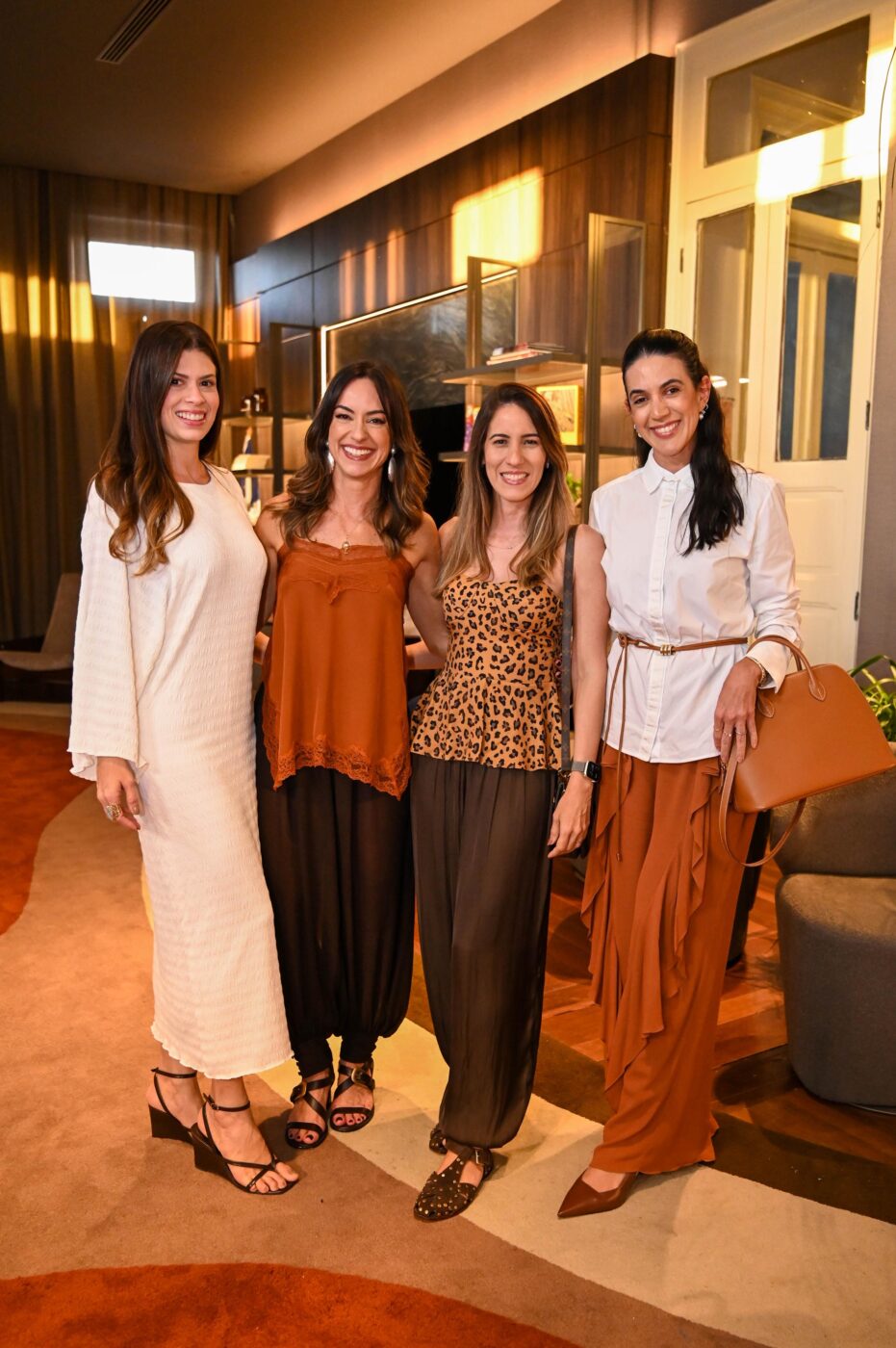 Ysabella Von Flach, Claudia Galvão, Carol Quintella e Carol Bittencourt