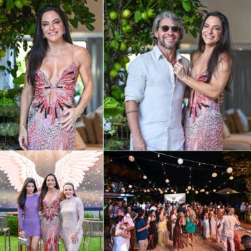 Executiva baiana Mariana Lisbôa comemora aniversário com festa e show de Tatau em Salvador; veja fotos