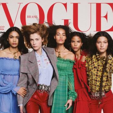 Modelos baianas são destaque na capa da Vogue Brasil
