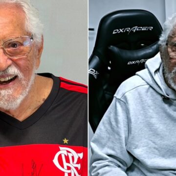 “Zico foi um deus”; Carlos Alberto de Nóbrega chora ao receber presente do Galinho e relembra momento emocionante