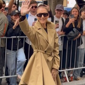 Céline Dion faz rara aparição pública antes de retorno aos palcos após seis anos