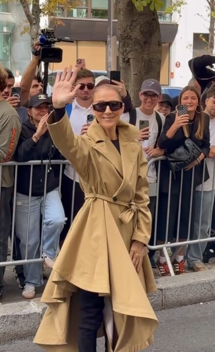 Céline Dion faz rara aparição pública antes de retorno aos palcos após seis anos