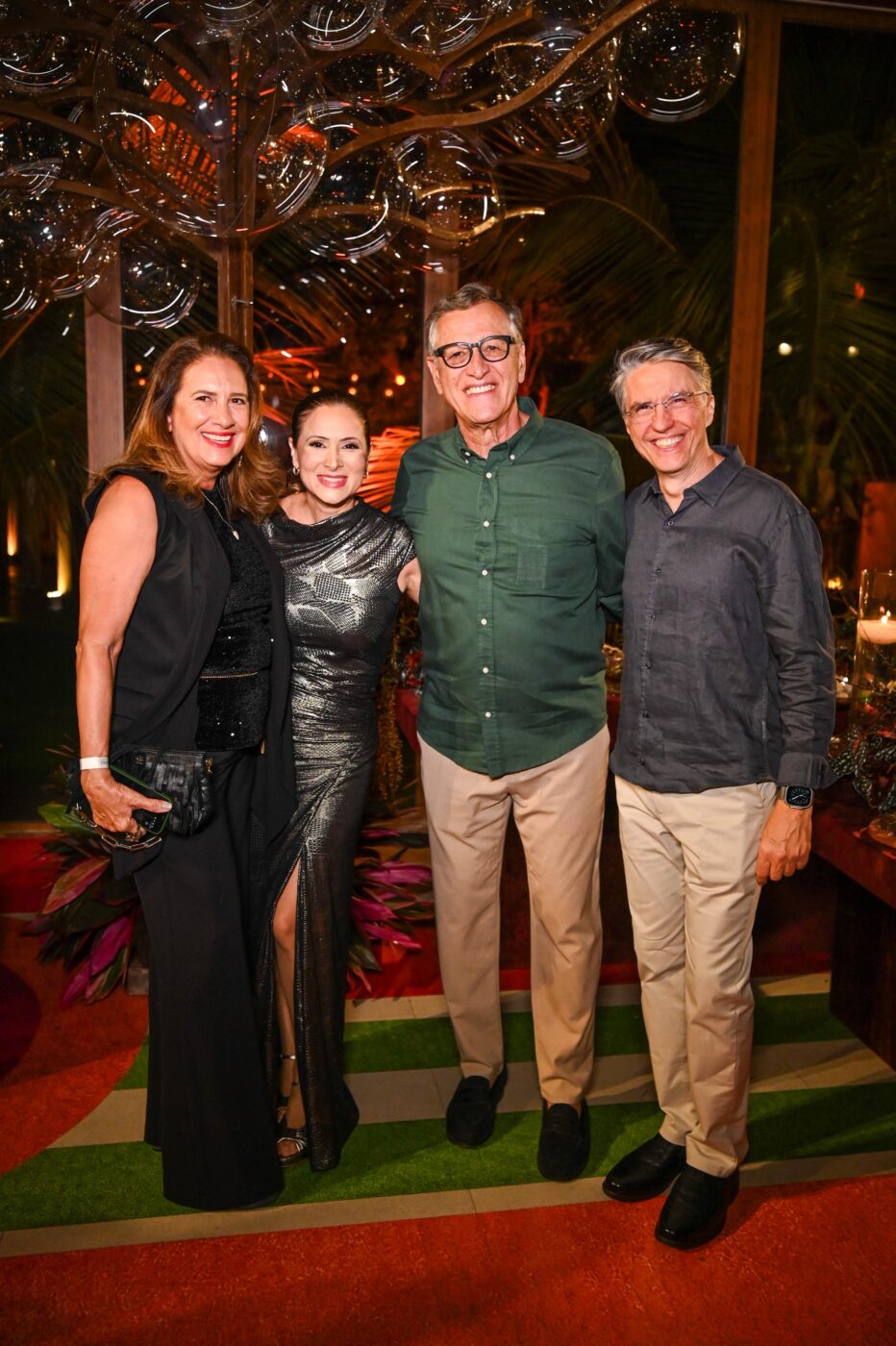 Isabel Carvalho, Paula Papeleo, Álvaro Carvalho e Luiz Magalhães