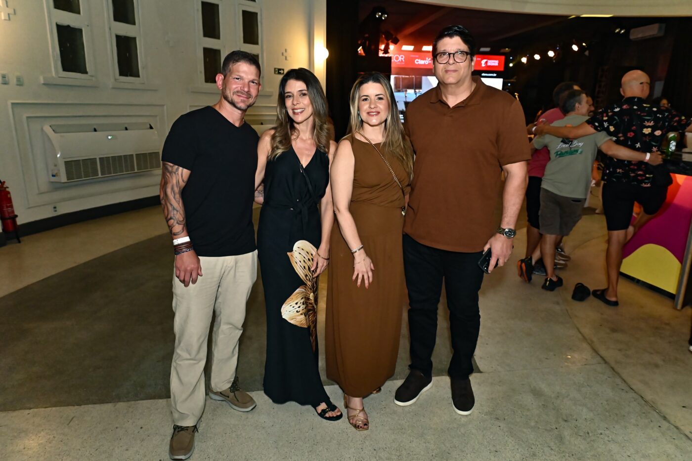 Luciano Cavalcante, Thyale Morales, Ludmila Salles e Luiz Augusto Cavalcante