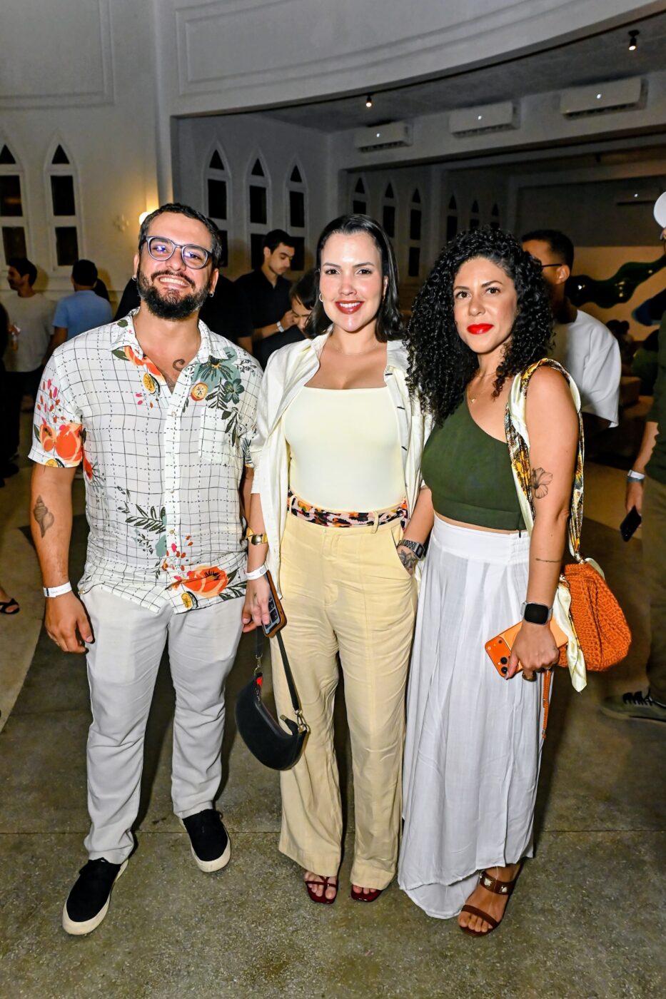 Cassio Tavares, Larissa Bispo e Kelly Almeida