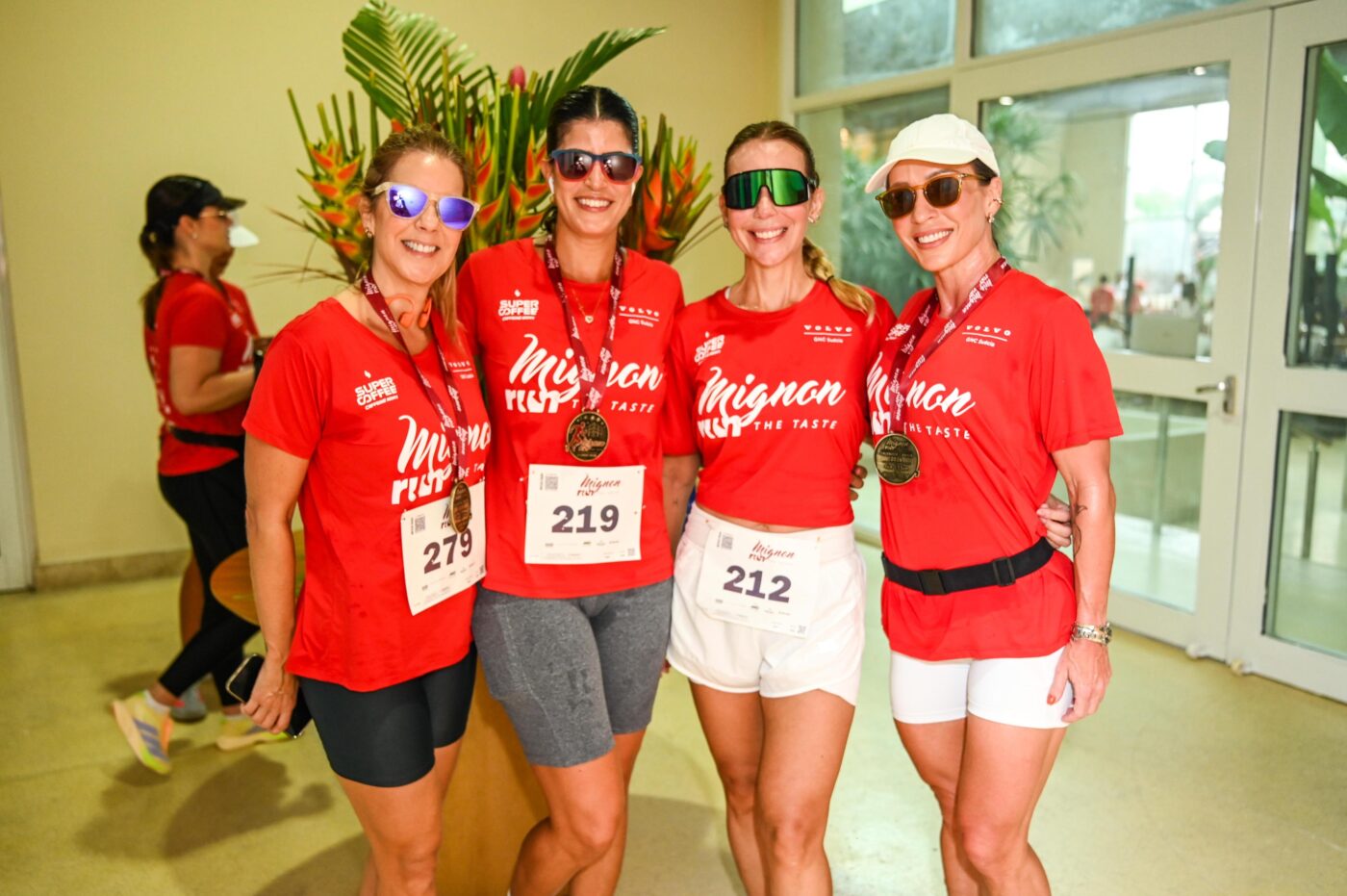 Priscila Duder, Carolina Sahade, Livia Monteiro e Cristiane Almeida