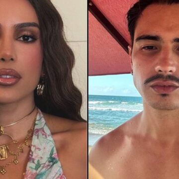 Novo amor?: Anitta e ator baiano Danilo Mesquita são vistos em clima de romance durante show em Porto Alegre